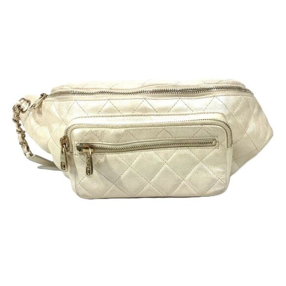CHANEL Handbags - CHANEL Bags Waist Pouch 2WAY Bag Hand Bag CC CC Mark Matelasse Chain Belt Bag